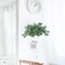 2-Pack 13" Mini Artificial English Ivy Bushes — 176 Silk Leaves Each, UV-Safe Faux Greenery for Desks, Centerpieces & Small Planters | Floral Home